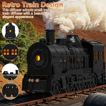 Retro Train Humidifier Aroma Diffuser