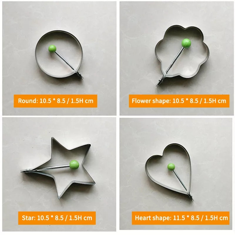 Egg Molds – Non-Stick Cooking Shapes