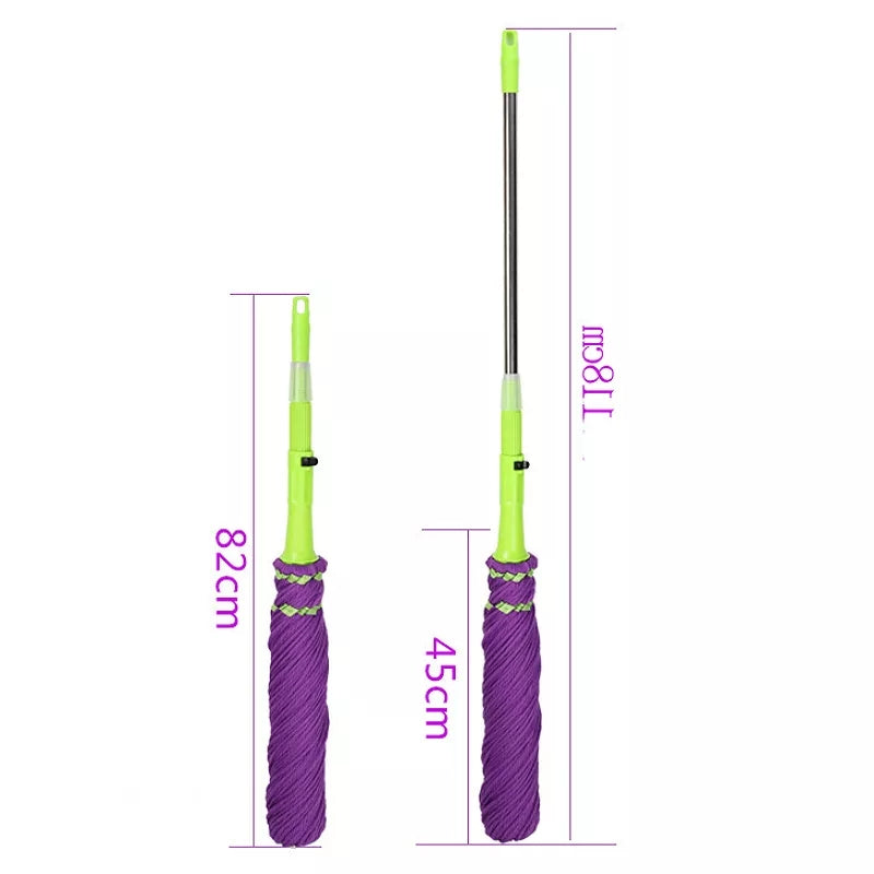 Telescopic Twister Mop – 360° Rotating Cleaner