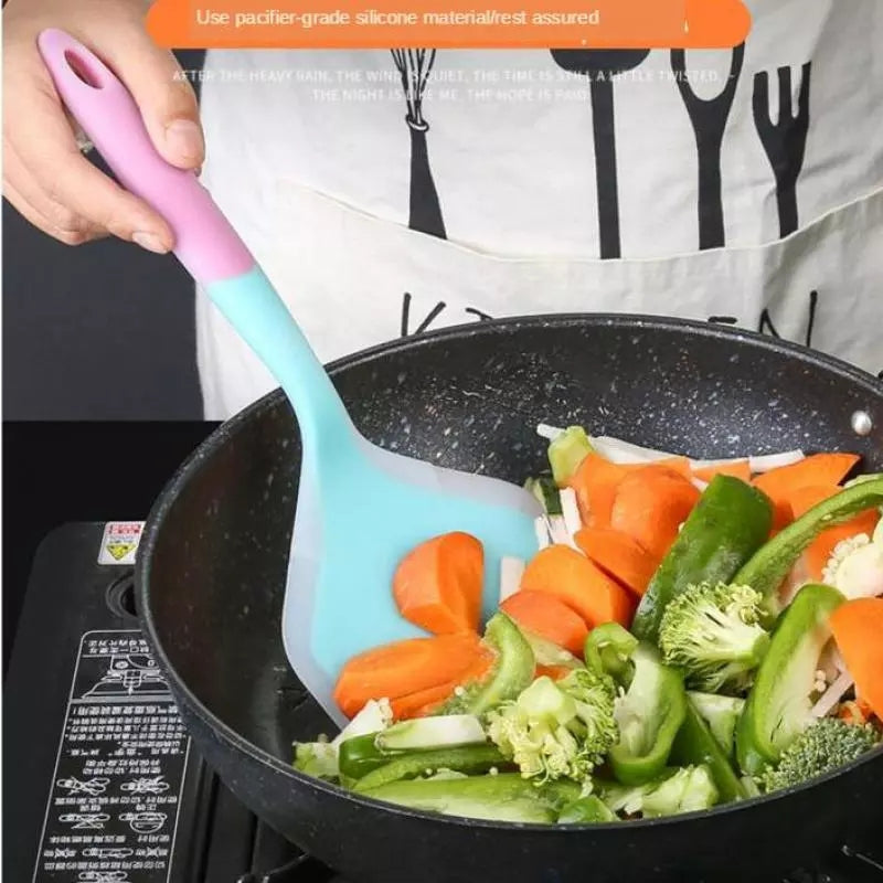 Silicone Spatula Turner – Heat Resistant Kitchen Tool