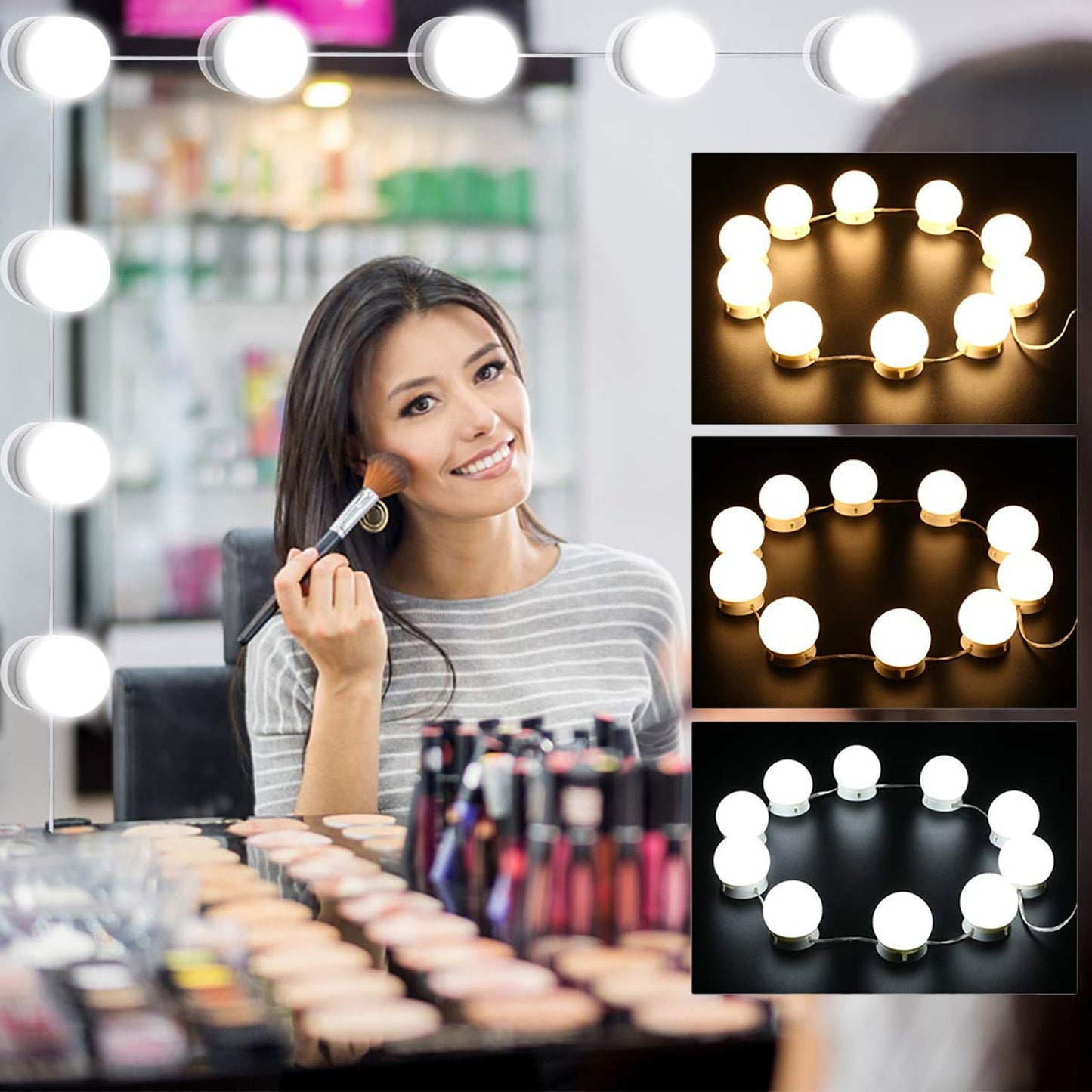 Vanity Mirror Light – LED Makeup Lamp