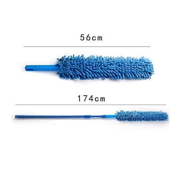 Flexible Fan Duster – Long Handle Microfiber Cleaner