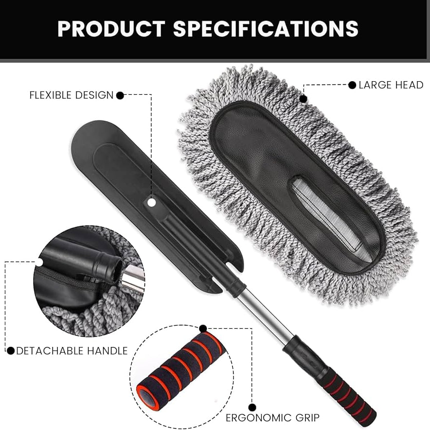 Microfiber Car Duster – Scratch-Free Cleaner