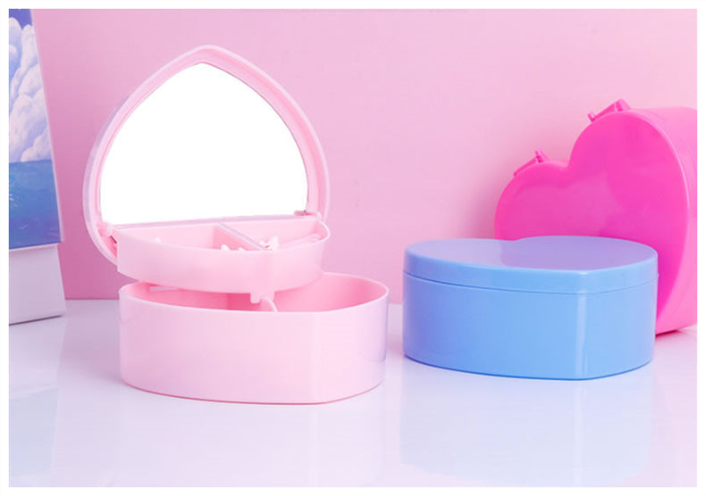 Pink Makeup Box – Portable Cosmetic Organizer