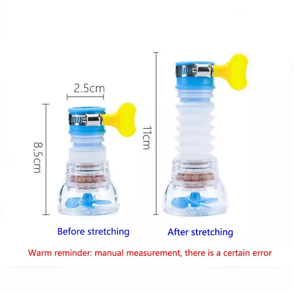 Adjustable Fan Faucet Tap – Kitchen & Bathroom Nozzle