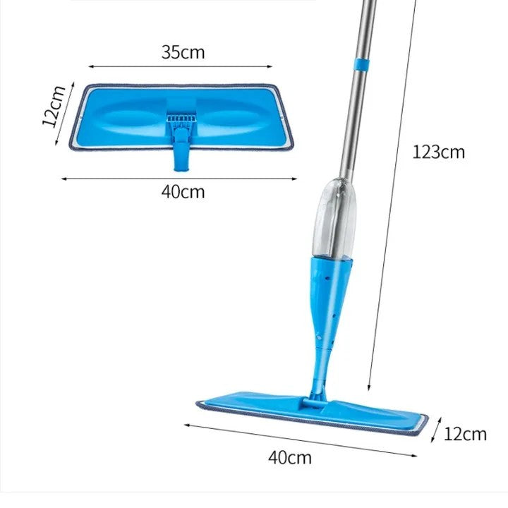 Spray Mop – Healthy Flat Floor Cleaner with Refillable Bottle