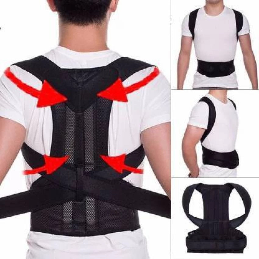 Adjustable Shoulder & Back Posture Corrector Belt – Daily Support