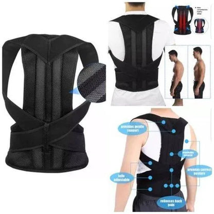 Adjustable Shoulder & Back Posture Corrector Belt – Daily Support