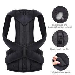 Adjustable Shoulder & Back Posture Corrector Belt – Daily Support