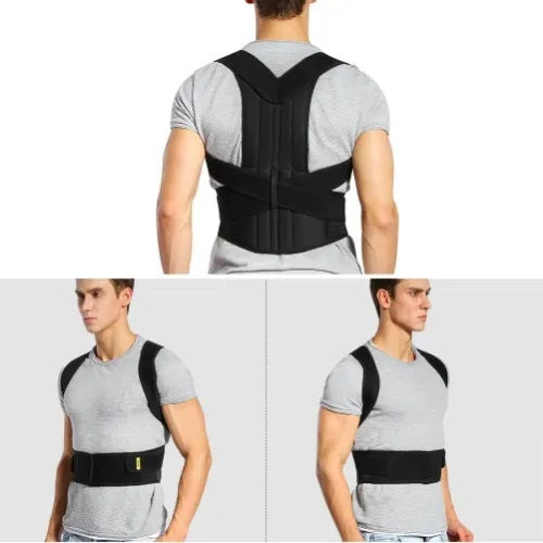 Adjustable Shoulder & Back Posture Corrector Belt – Daily Support