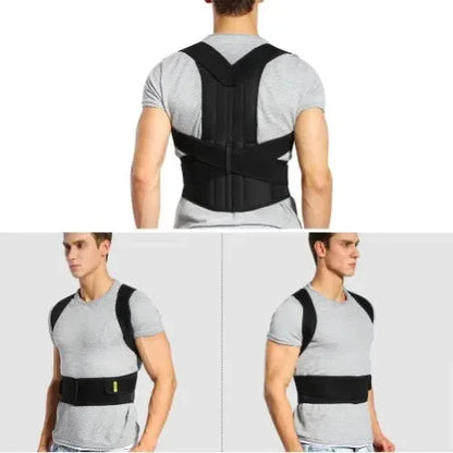 Adjustable Shoulder & Back Posture Corrector Belt – Daily Support