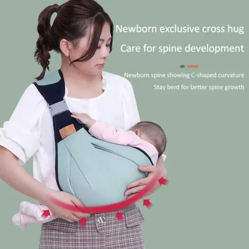Baby Sling Carrier – Comfortable Infant Wrap