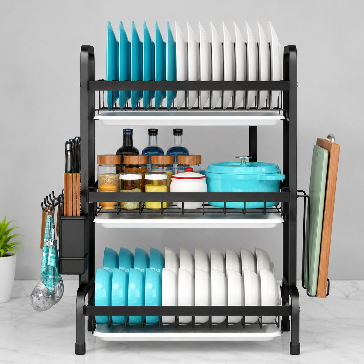 3 Tier Dish Rack
