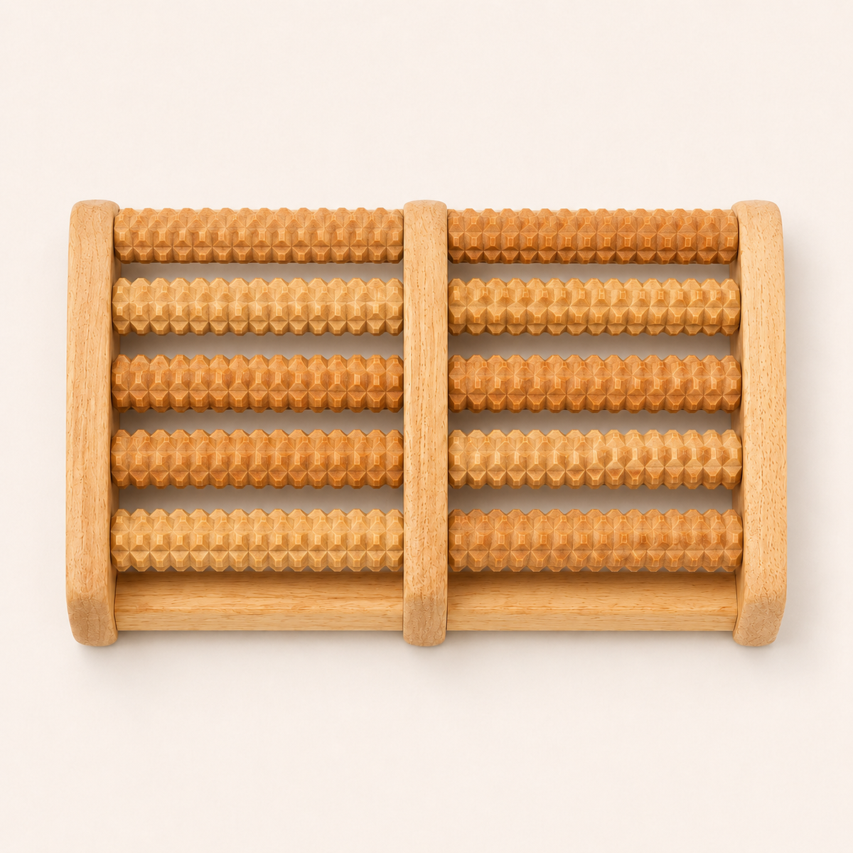 Wooden Foot Massager | Natural Roller Foot Massage
