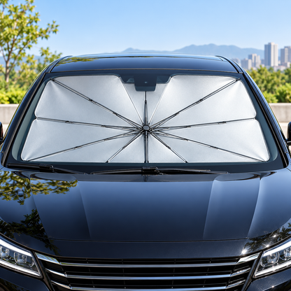 Foldable Car Windshield Sunshade Umbrella
