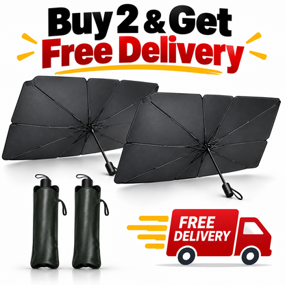 Foldable Car Windshield Sunshade Umbrella