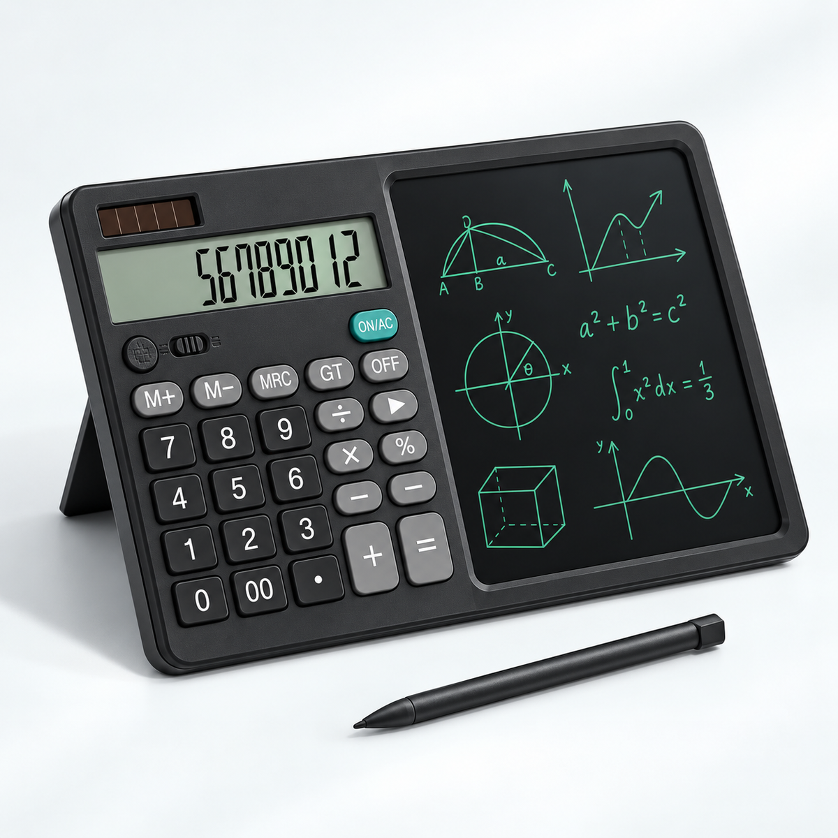 2 in 1 Calculator & LCD Writing Tablet