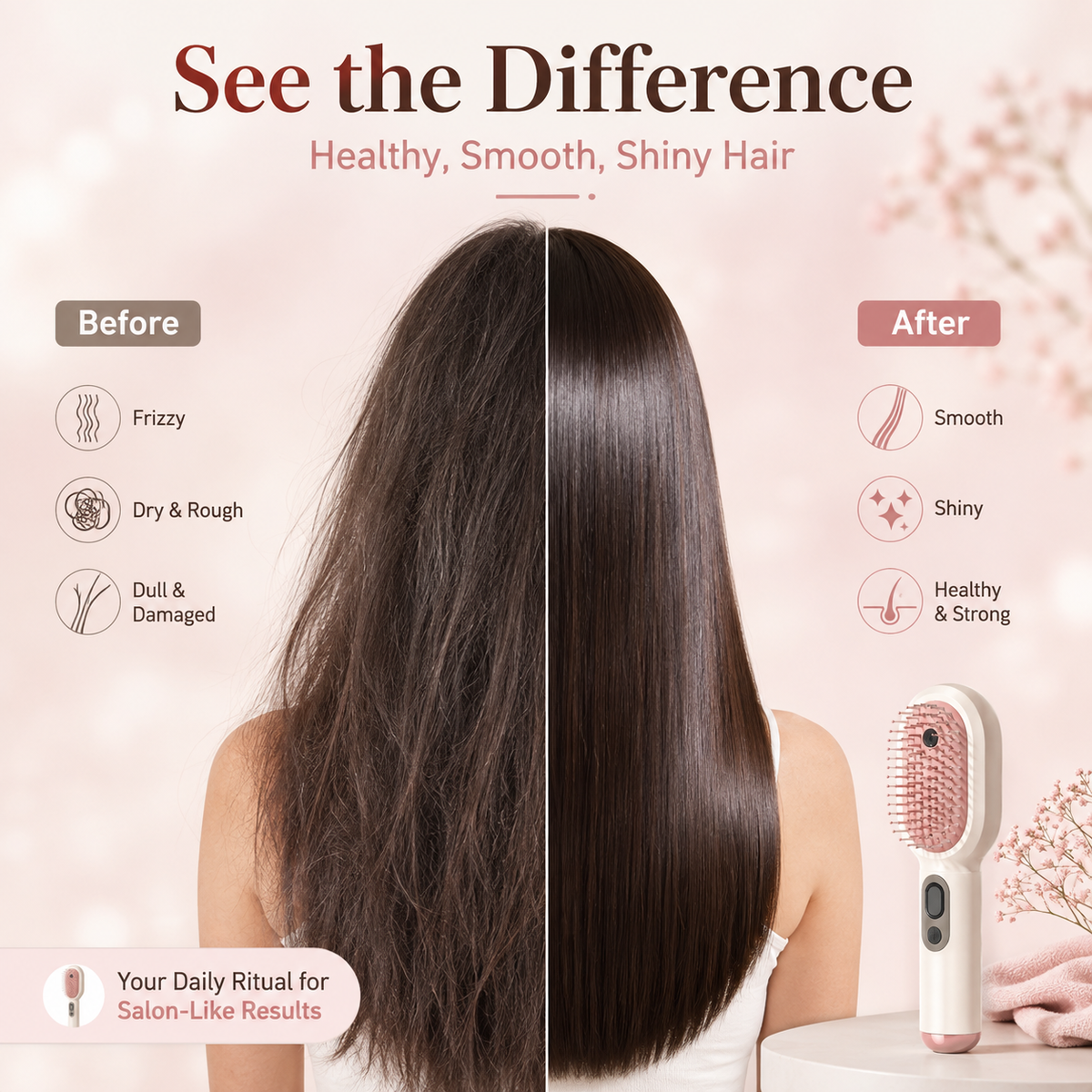 Electric Spray Air Cushion Comb