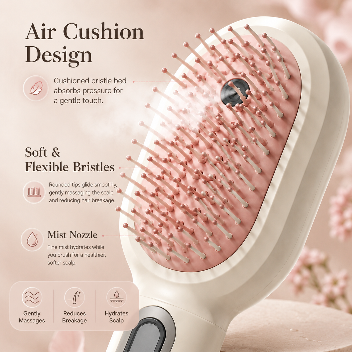 Electric Spray Air Cushion Comb