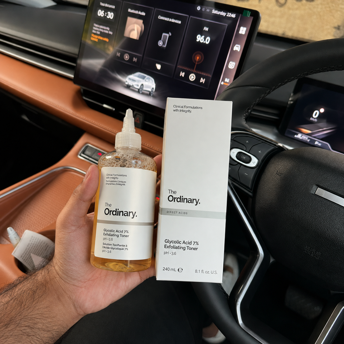 Glycolic Acid 7% Exfoliating Toner (Allow top Open)