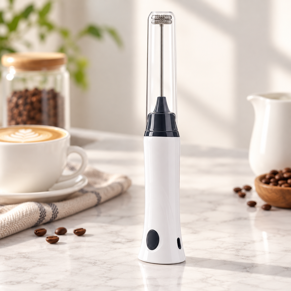 Rechargeable Coffee Beater - Enjoy Fluffy Coffee within 10seconds