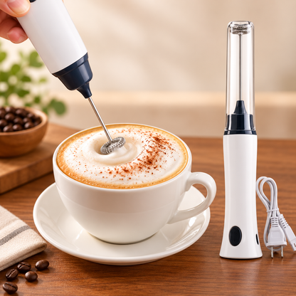 Rechargeable Coffee Beater - Enjoy Fluffy Coffee within 10seconds