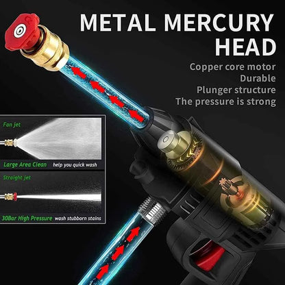 Cordless Pressure Washer with Multi-Function Nozzles  998Vh | Washing Kit