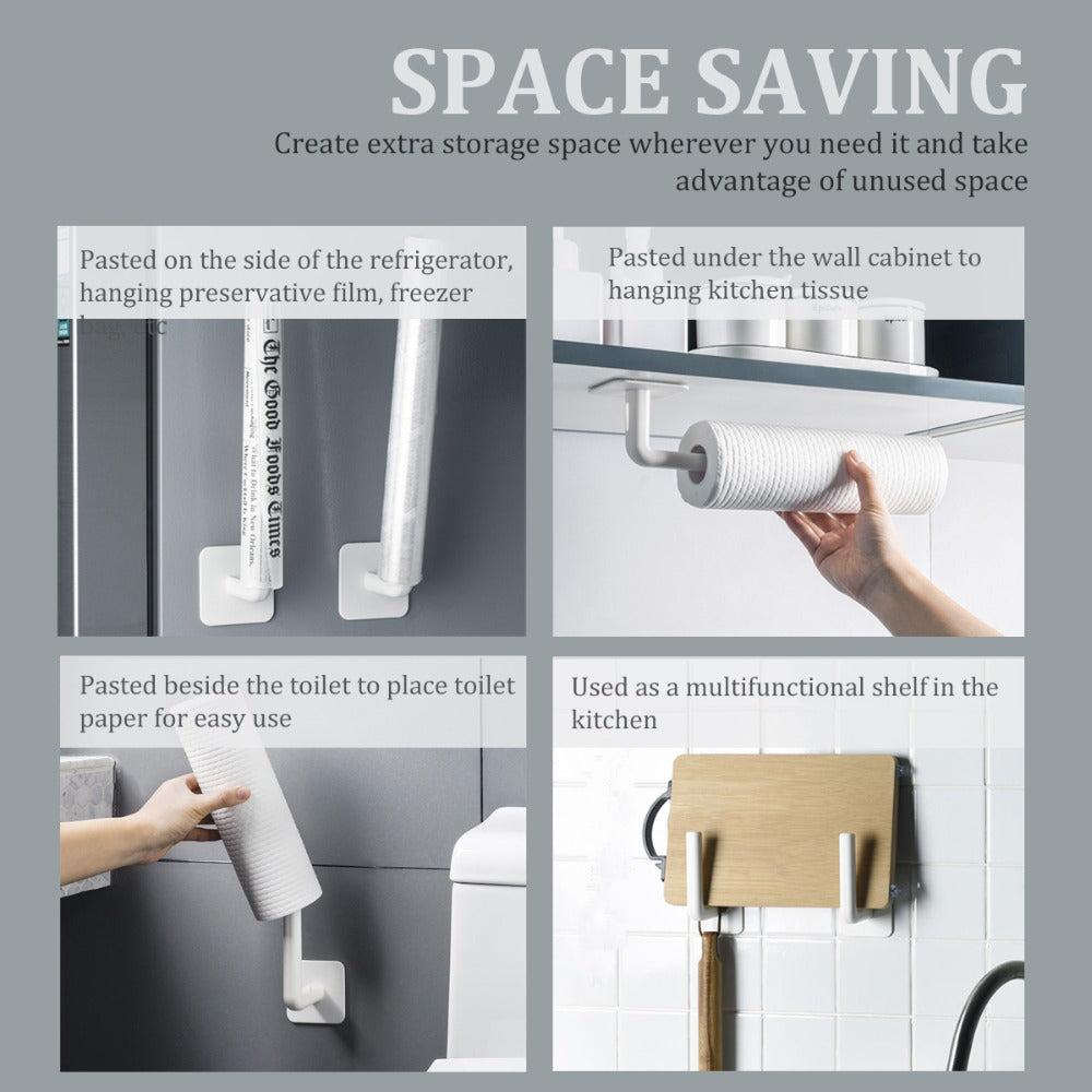 L-Shape Multipurpose Holder (Pack of 2) – Wall Organizer