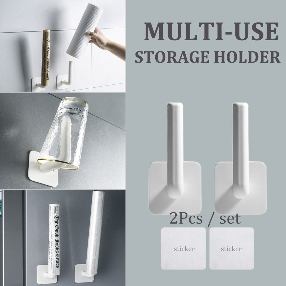 L-Shape Multipurpose Holder (Pack of 2) – Wall Organizer