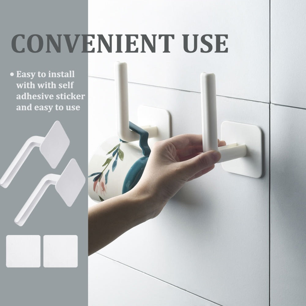 L-Shape Multipurpose Holder (Pack of 2) – Wall Organizer