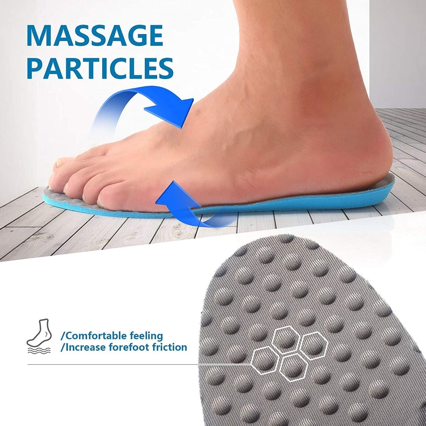 Shock Absorbing Insoles – Comfortable Foot Cushion