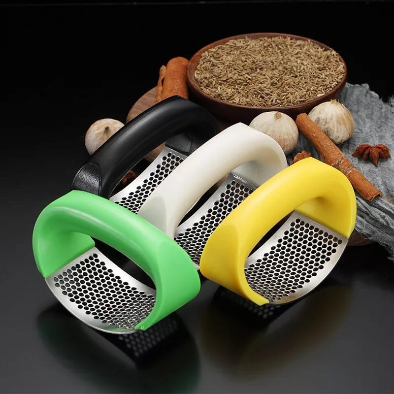 Garlic Crusher – Stainless Steel Press Tool