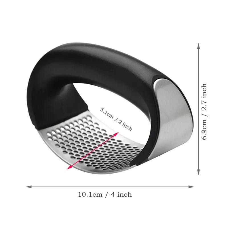 Garlic Crusher – Stainless Steel Press Tool