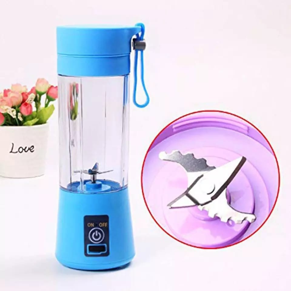 Portable Juicer Bottle – Rechargeable Smoothie Maker