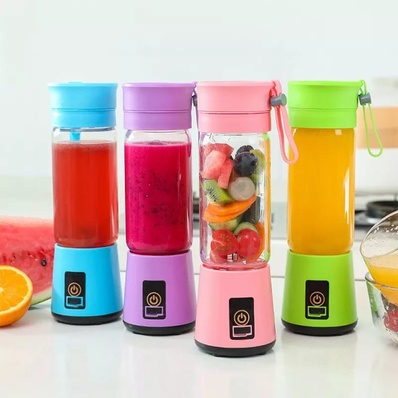 Portable Juicer Bottle – Rechargeable Smoothie Maker
