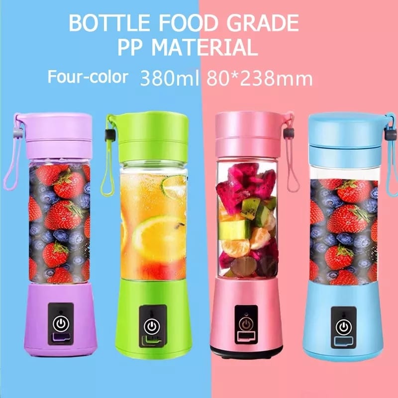 Portable Juicer Bottle – Rechargeable Smoothie Maker