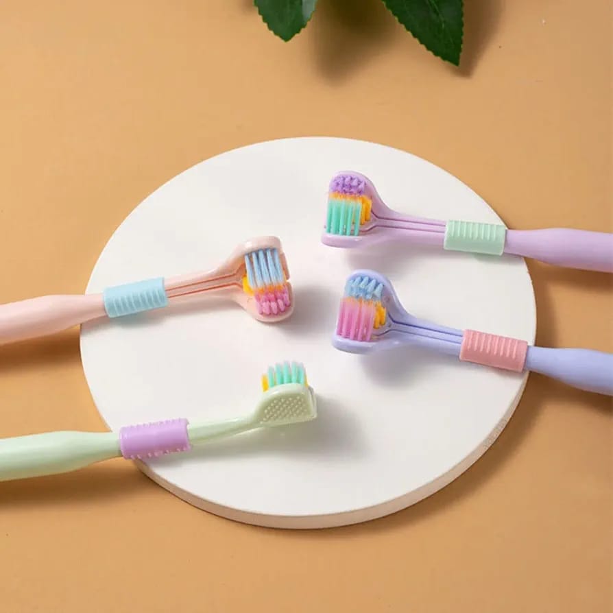 Buy 2 Three-Sided Toothbrushes & Get 1 FREE Hismile V34 Color Corrector Serum