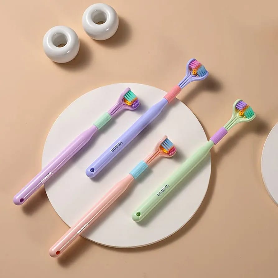 Buy 2 Three-Sided Toothbrushes & Get 1 FREE Hismile V34 Color Corrector Serum