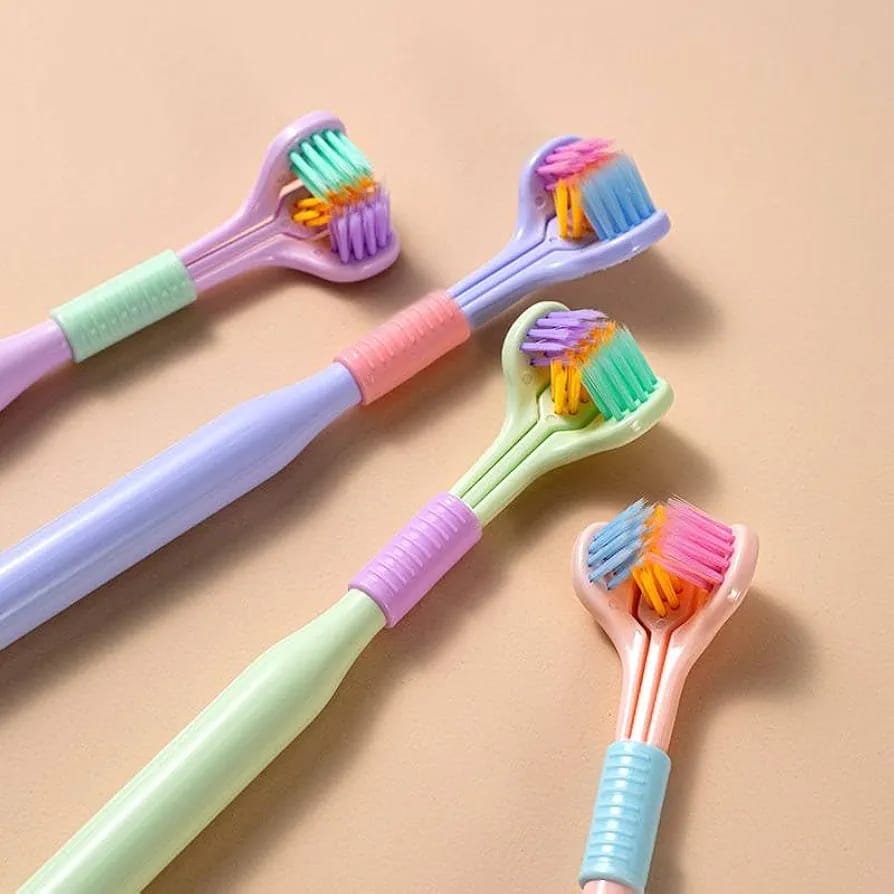 Buy 2 Three-Sided Toothbrushes & Get 1 FREE Hismile V34 Color Corrector Serum