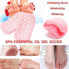 Moisturizing Spa Gel Socks – Cracked Heel Repair & Hydrating Foot Care Socks