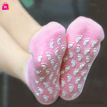 Moisturizing Spa Gel Socks – Cracked Heel Repair & Hydrating Foot Care Socks