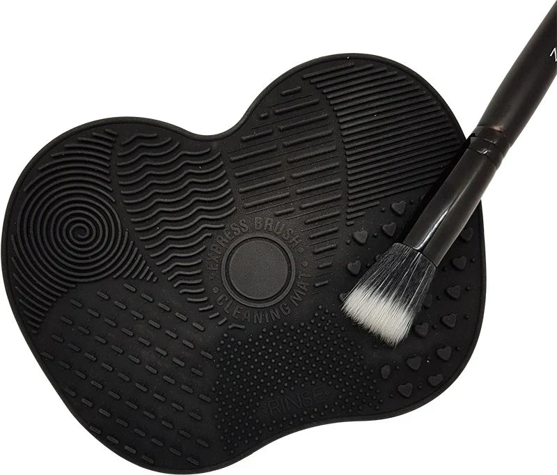 Silicone Makeup Brush Cleaning Pad – Portable Brush Cleaner Mat