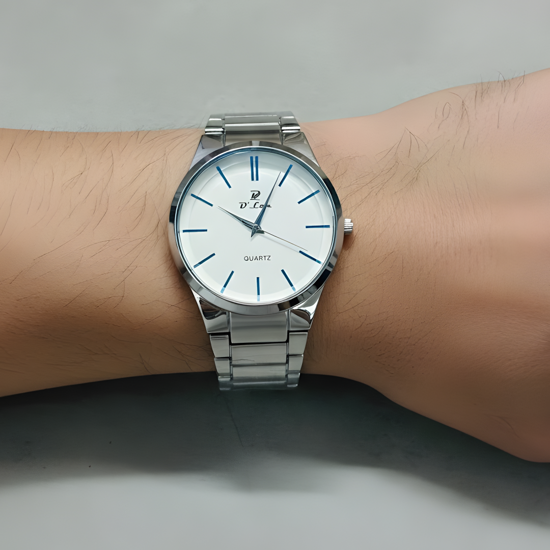 Core Premium Men Watch | Minimalist Gold-Tone Stainless Steel Watch