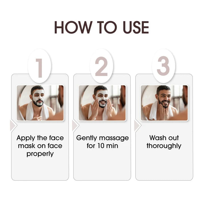 Men’s Tan Removal Cream for Face & Body