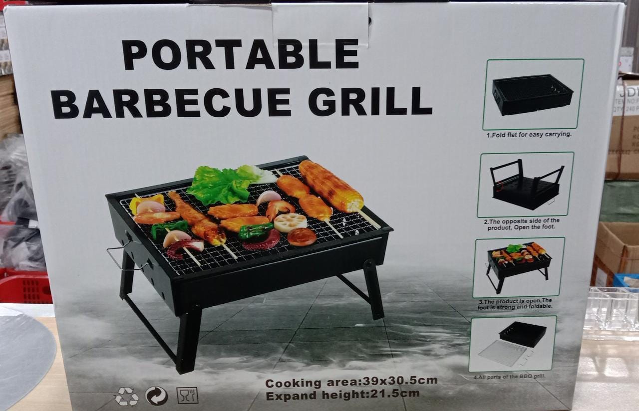 Foldable BBQ Grill – Portable Outdoor Barbecue