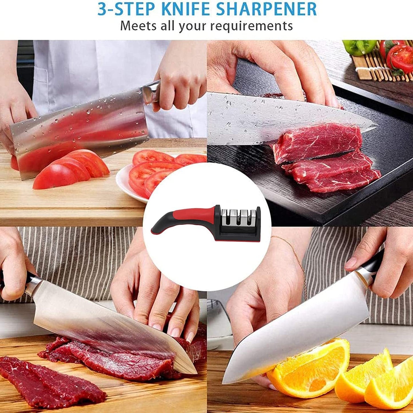 Knife Sharpener – Professional Kitchen Sharpening Tool