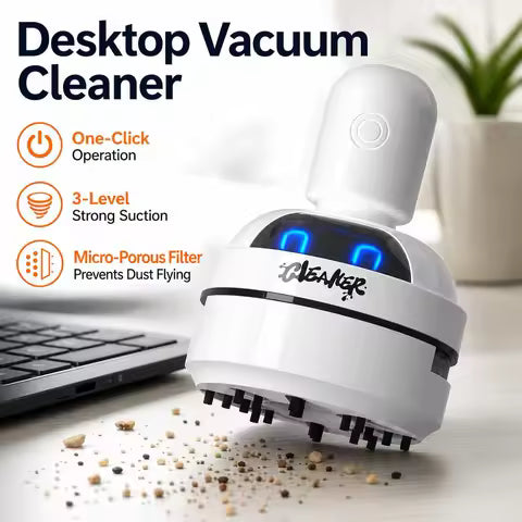 Desktop Vacuum Cleaner | Mini Handheld Dust Cleaner