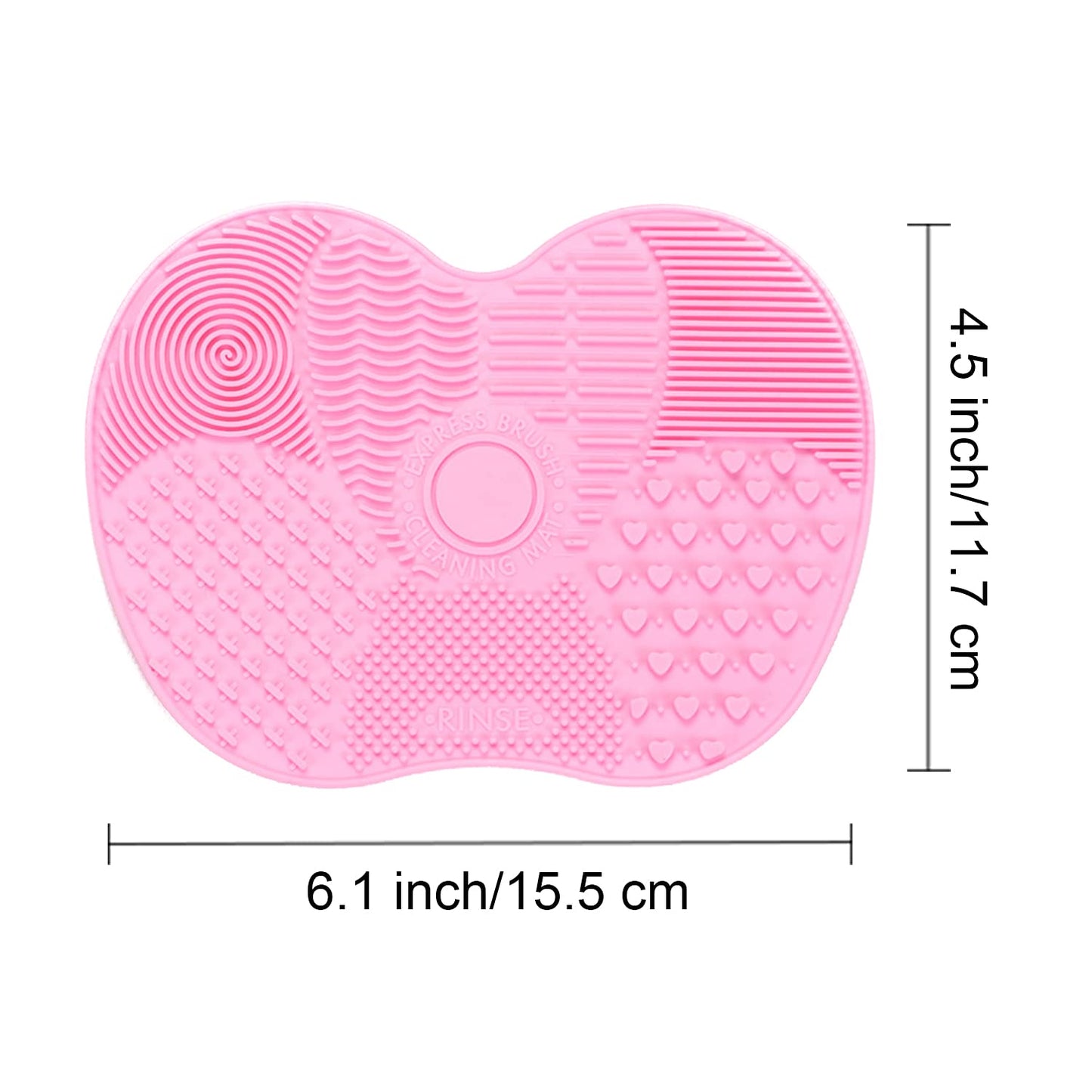 Silicone Makeup Brush Cleaning Pad – Portable Brush Cleaner Mat