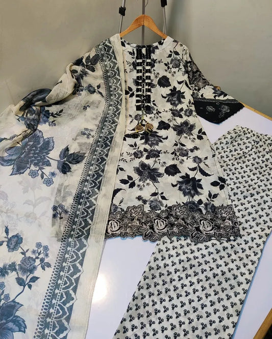 Midnight Grace – Stitched 3 Piece Suit