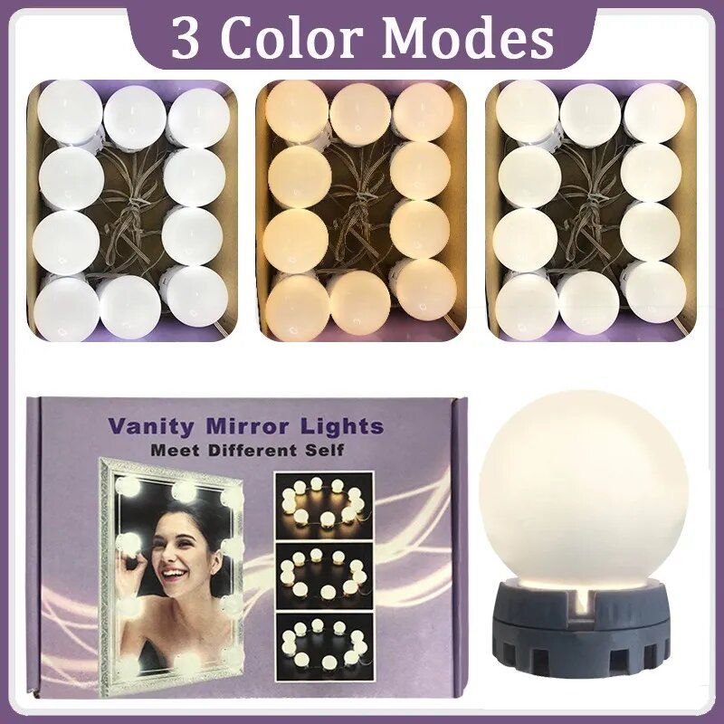 Vanity Mirror Light – LED Makeup Lamp